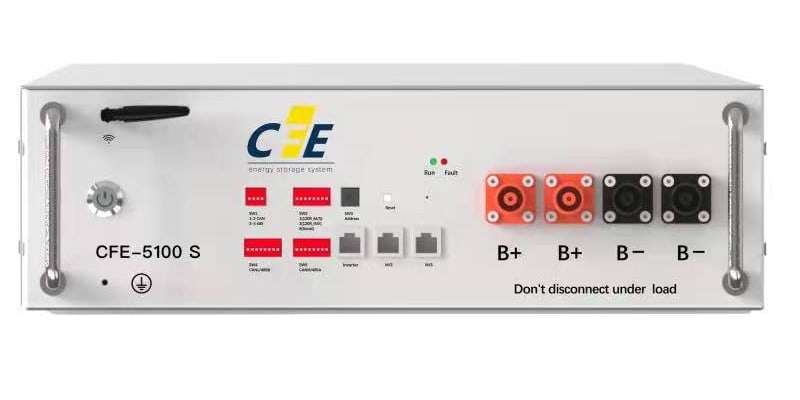 CFE: Battery Lithium Ion 5.12Kwh 51.2V 100Ah (CFE5100S)  45kg