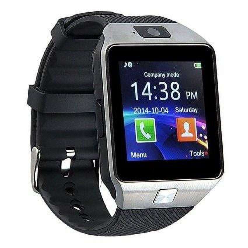Smartwatch DZ09 with SIM card | SD card slot |Camera - Black