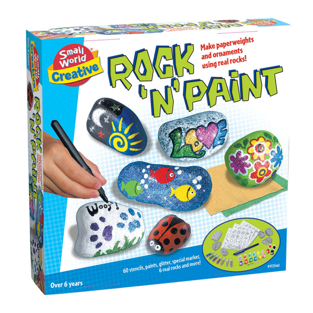 Small World Creative Rock 'N' Paint- Clearance Stock