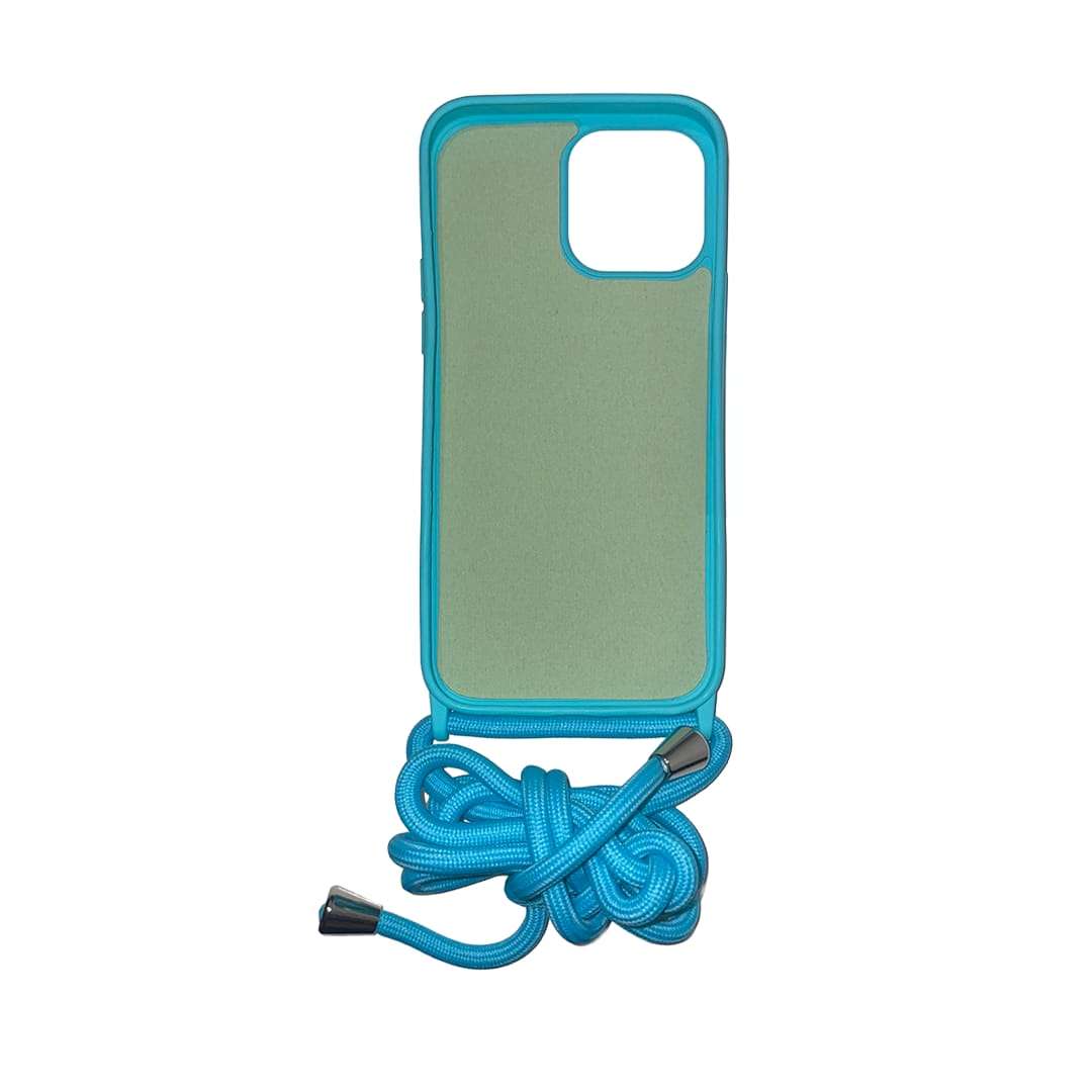 Crossbody Phone Case  Apple iPhone 13 Pro Max (Aqua Blue)