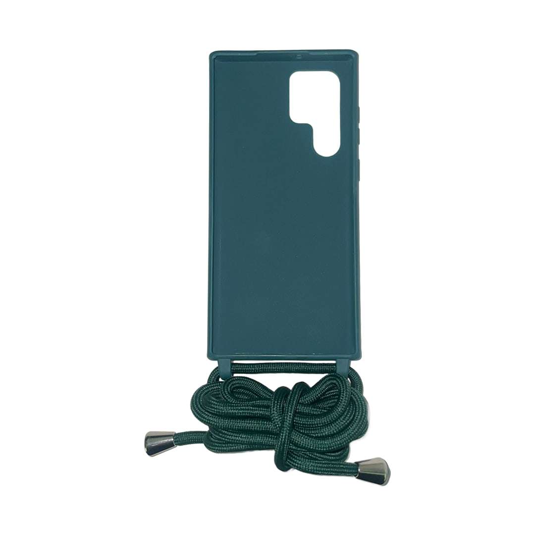 Crossbody Phone Case  Samsung Galaxy S22 Ultra (Emerald Green)