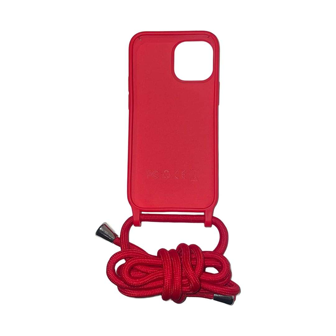 Crossbody Phone Case  Apple iPhone 13 Mini (Red)