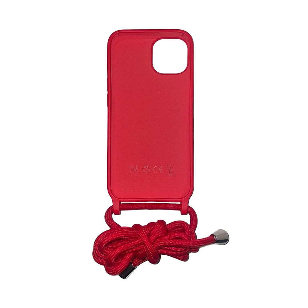 Crossbody Phone Case  Apple iPhone 13 (Red)