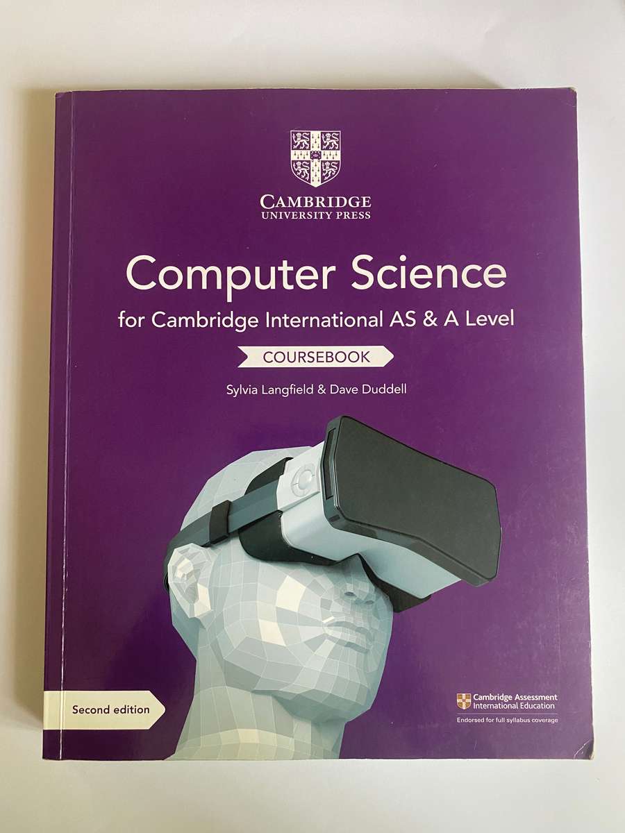 Cambridge International AS & A Level Computer Science Coursebook