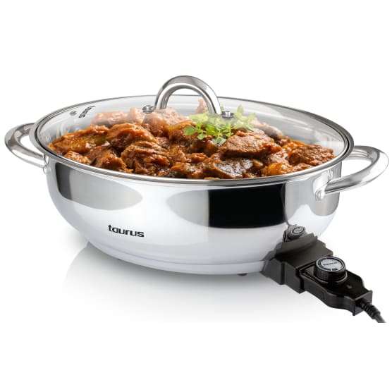 Russel Hobbs Stainless Steel Oval Electric Heating Pan (DISPLAY MODEL)