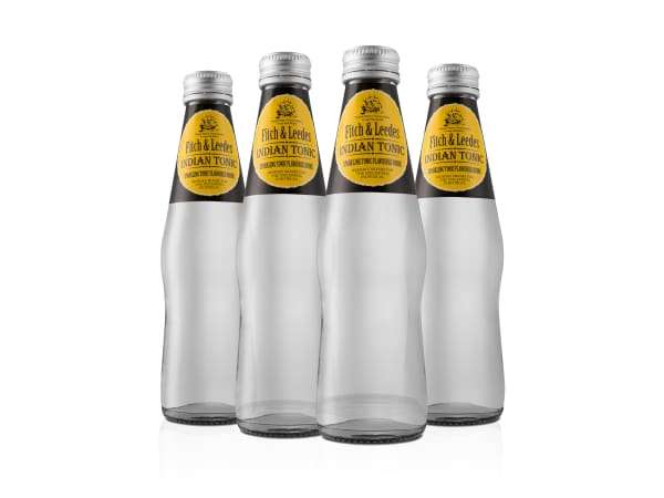 Fitch & Leedes Indian Tonic Water, Pack of 4 - 6009660904011