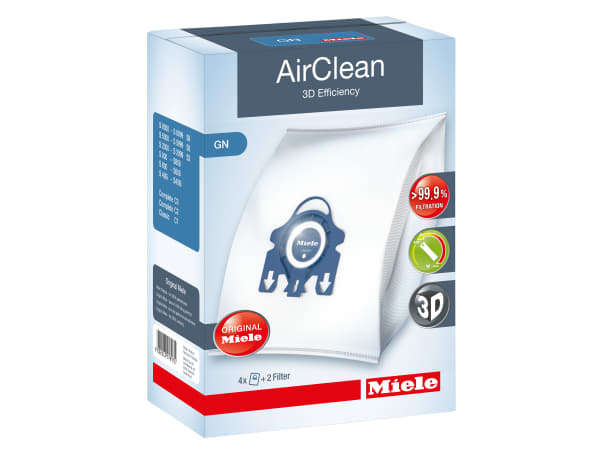 Miele GN Vacuum Cleaner Bags, Pack of 4 - 9917730