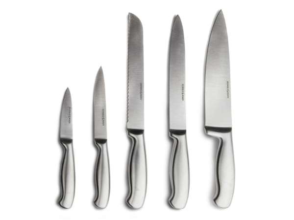 Humble & Mash Acacia 5 Piece Knife Block Set - HMACAKNBL