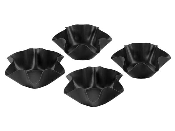 Zenker Serving Sensation Fluted Baking Moulds, Set of 4 - 7412