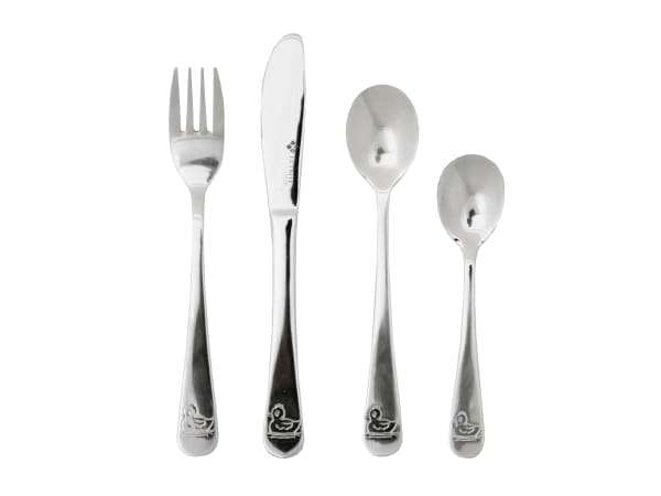 Eetrite 4 Piece Kids Cutlery Set - BH4 - Ducks