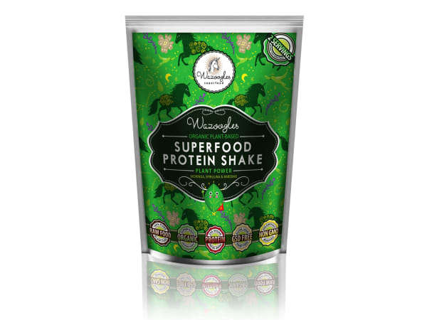 Wazoogles Plant Power Superfood Protein Shake - WAZPSPS - 65g
