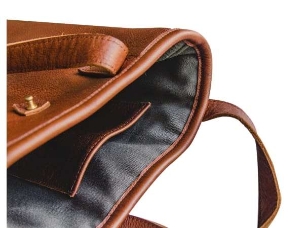 Arrow Leather Goods Wine Tote Bag - Arrow3