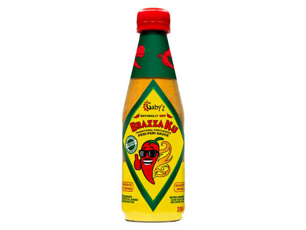 Gaby'z BrazzaKu Peri-Peri Sauce, 250ml - GB1001