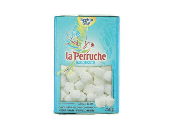 La Perruche Pure Cane White Sugar Cubes - TSW250 - 250g