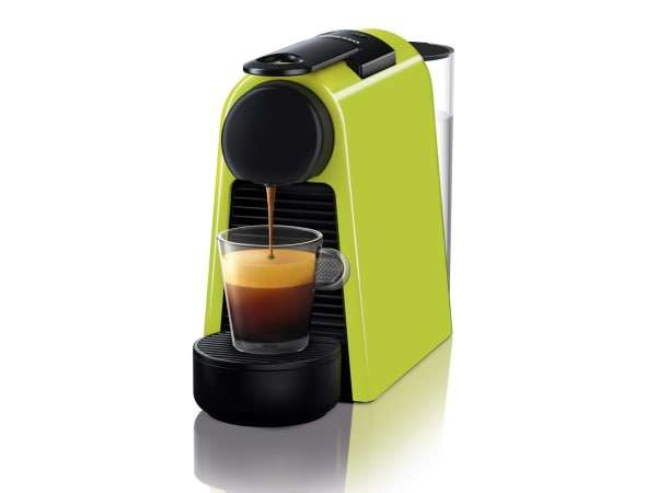 Nespresso Essenza Mini Automatic Espresso Machine - D30-ZA-GN-NE - Pyramid Lime Green