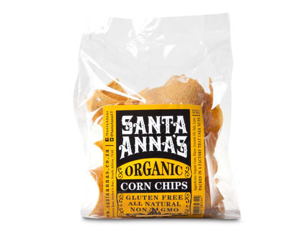 Santa Anna&#039;s Organic Corn Chips - SA-250G - 250g