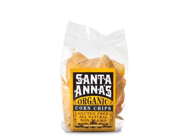 Santa Anna&#039;s Organic Corn Chips - SA-80G - 80g