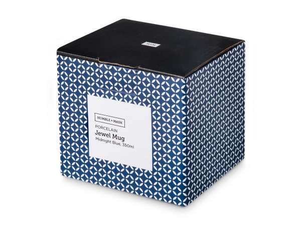 Humble & Mash Jewel Textured Mug - HM40-011 - Midnight Blue