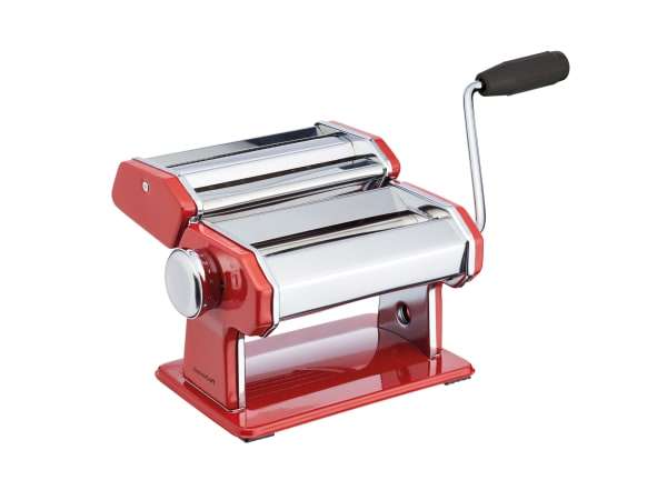 Kitchen Craft World of Flavours Stainless Steel Pasta Machine - WFPASTARED - Red