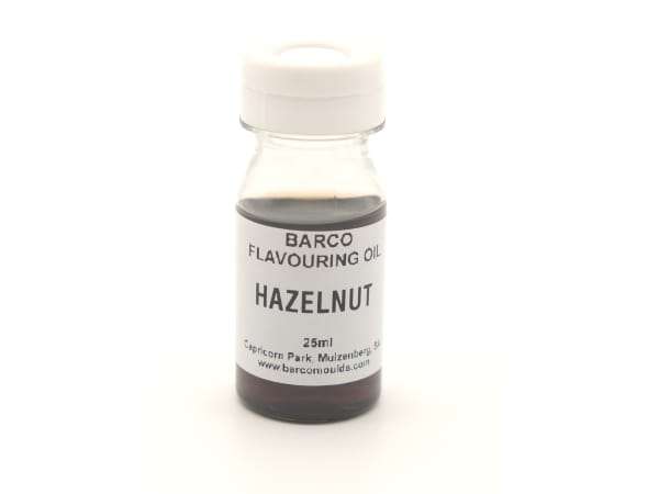 Barco Food Flavouring Oil, 25ml - BARFO0010 - Hazelnut