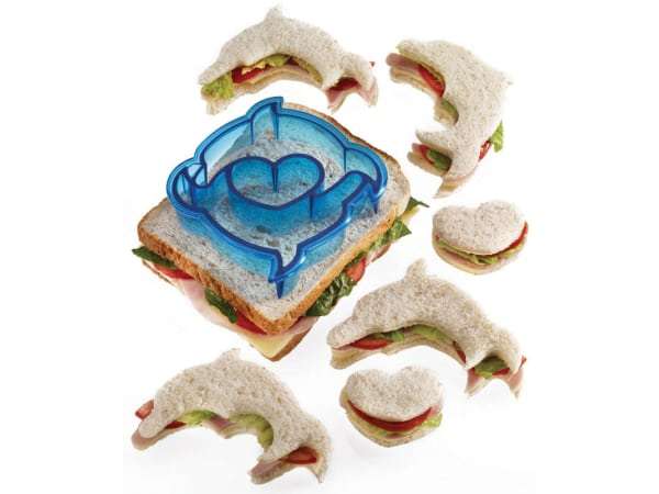 Kitchen Craft Let's Make Sandwich Crust Cutter - KCLMSCDOLPH - Dolphin
