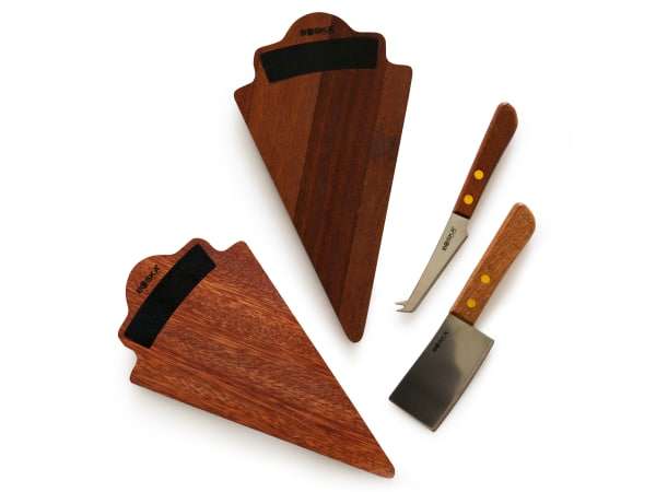 Boska Cheese Board & Knife Set, Set of 4 - 70-10-43 - 20cm