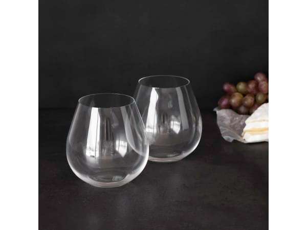 Riedel O Stemless Pinot Noir Glasses, Set of 2 - 41470