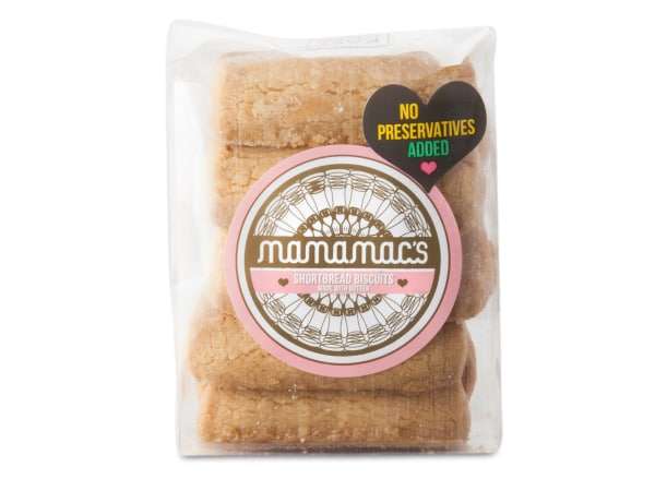 Mamamac's Shortbread Biscuits, 250g - F13
