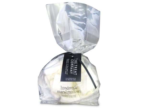 The Treat Company Handmade Marshmallows, 120g - TCMARSHC - Toasted Coconut