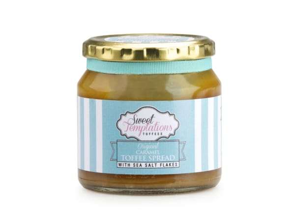 Sweet Temptations Caramel Toffee Spread, 250g - SWEETSPR2 - Sea Salt