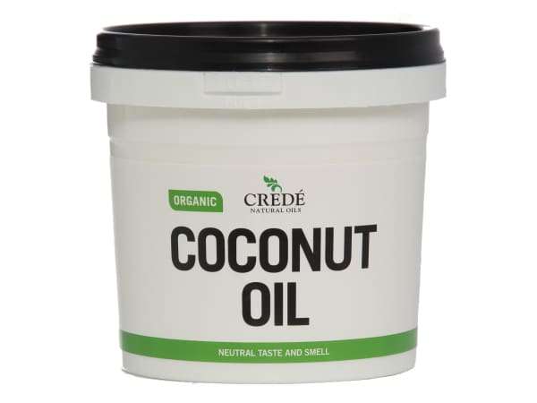 Crede Natural Oils Organic Odourless Coconut Oil - RBD1L - 1L