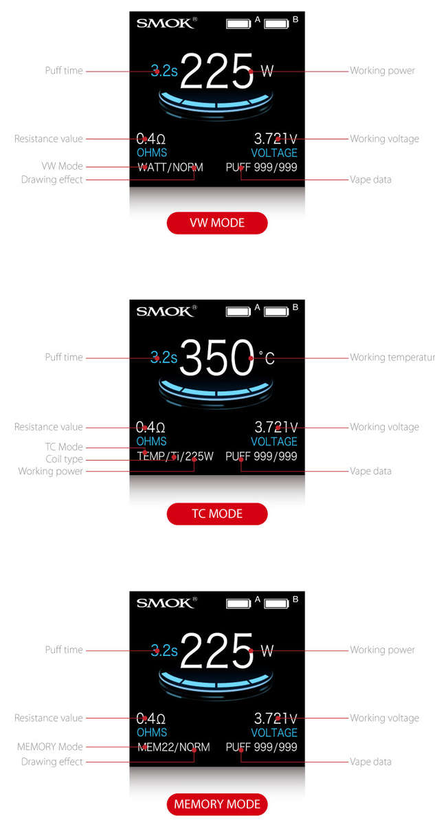 Smok Mag Vape - Limited Edition White - Sealed