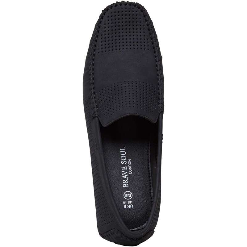 Brave Soul London Loafers Black