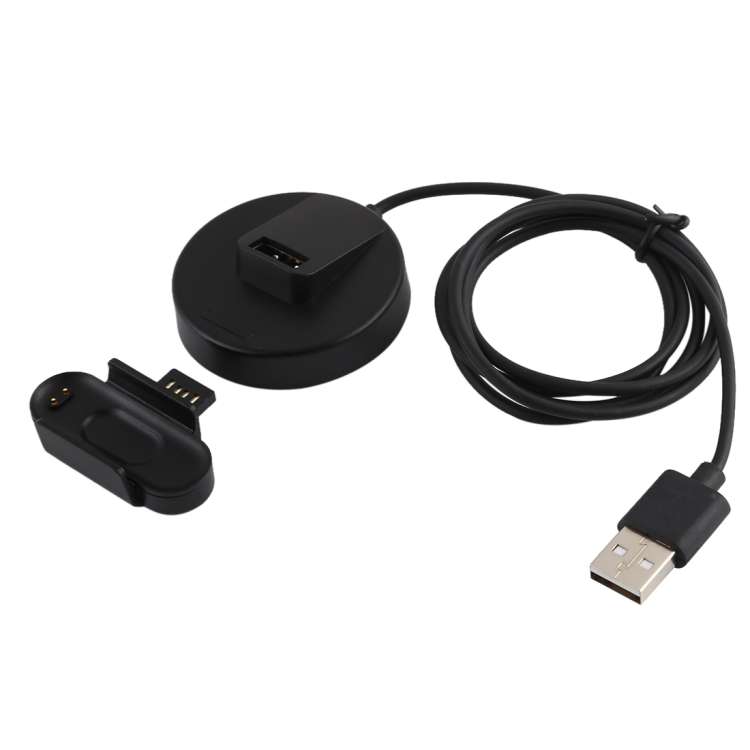 For Xiaomi Mi Band 4 Charger Charging Dock Base Stand Holder with 1m Charging Cable