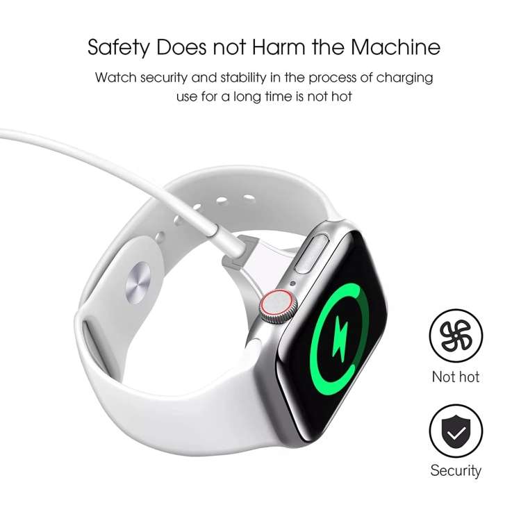 Wireless Magnetic Quick Charging to Type-C / USB-C Cable for Apple Watch Series