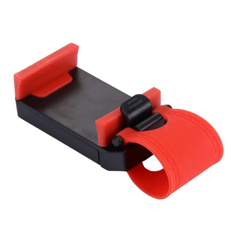 Steering Wheel Bracket Snaps Navigation, For iPhone, Galaxy, Huawei, Xiaomi, LG, HTC and Other Sm...