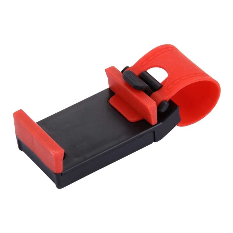 Steering Wheel Bracket Snaps Navigation, For iPhone, Galaxy, Huawei, Xiaomi, LG, HTC and Other Sm...