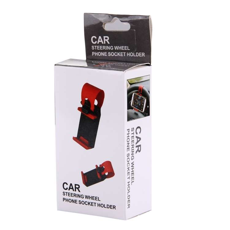 Steering Wheel Bracket Snaps Navigation, For iPhone, Galaxy, Huawei, Xiaomi, LG, HTC and Other Sm...