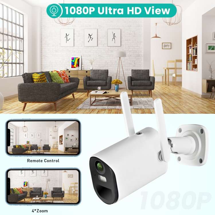 T20 1080P Full HD 4G (EU Version) Solar Powered Camera, Support PIR Human Body Infrared Sensor, N...
