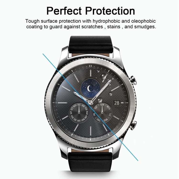 ENKAY Hat-Prince for Samsung Gear S3 Smart Watch 0.2mm 9H Surface Hardness 2.15D Explosion-proof ...