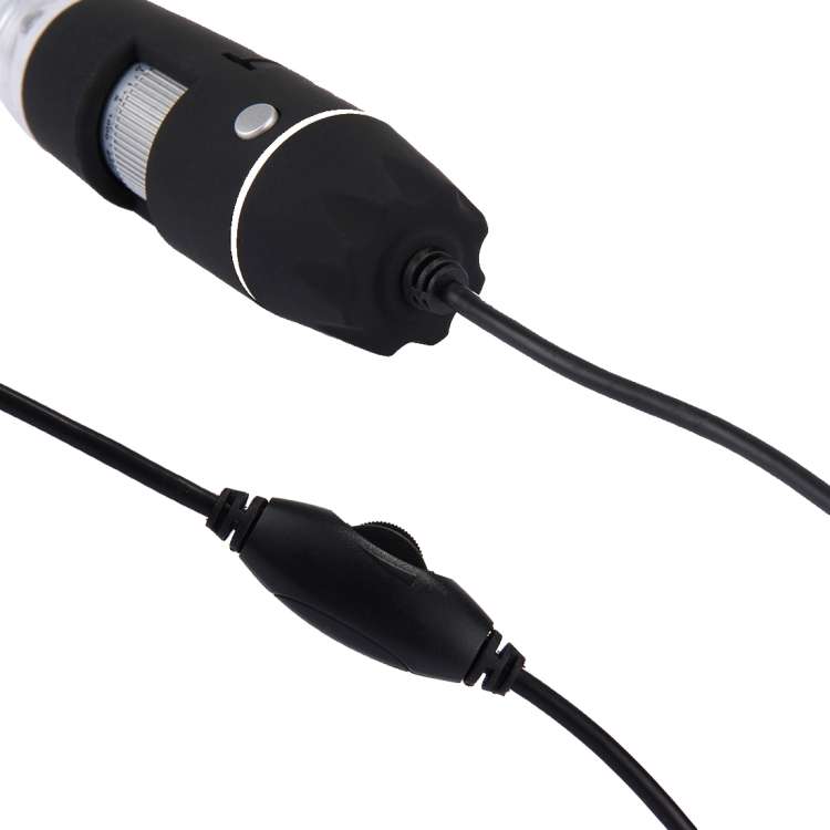 1000X Magnifier 0.3MP Image Sensor USB Digital Microscope with 8 LED &amp; Professional Stand, 1000X