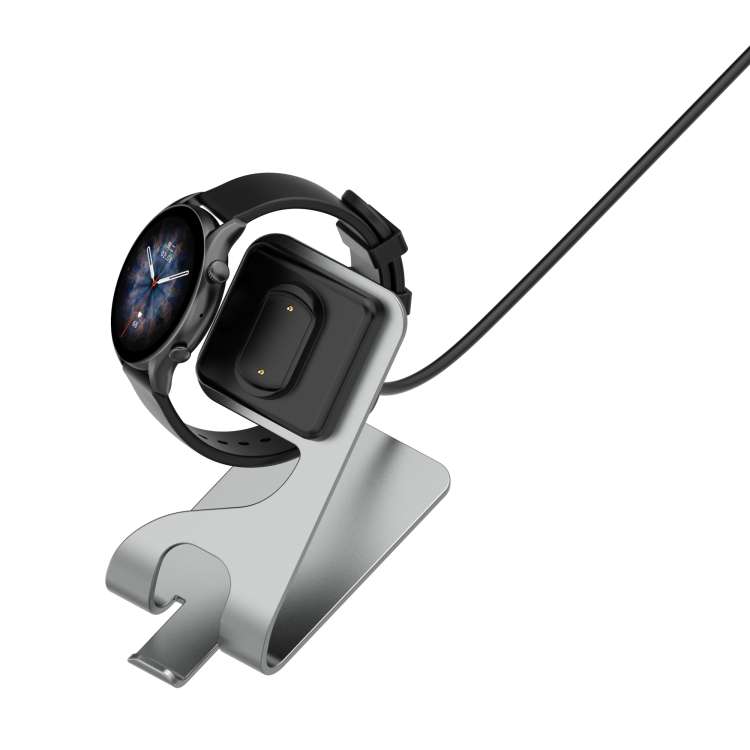 For Amazfit GTR3 / GTR3 Pro / GTS3 Rotatable Magnetic Metal Charging Base