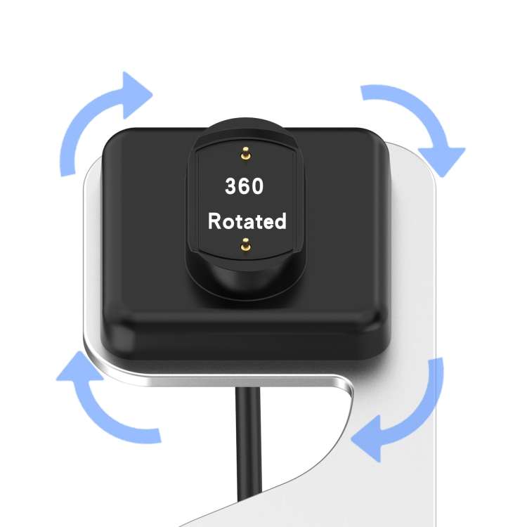 For Amazfit GTR3 / GTR3 Pro / GTS3 Rotatable Magnetic Metal Charging Base