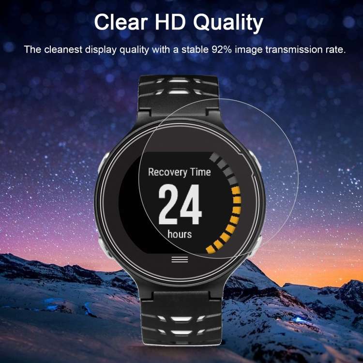 ENKAY Hat-Prince for Garmin Forerunner 630 Smart Watch 0.2mm 9H Surface Hardness 2.15D Curved Edg...