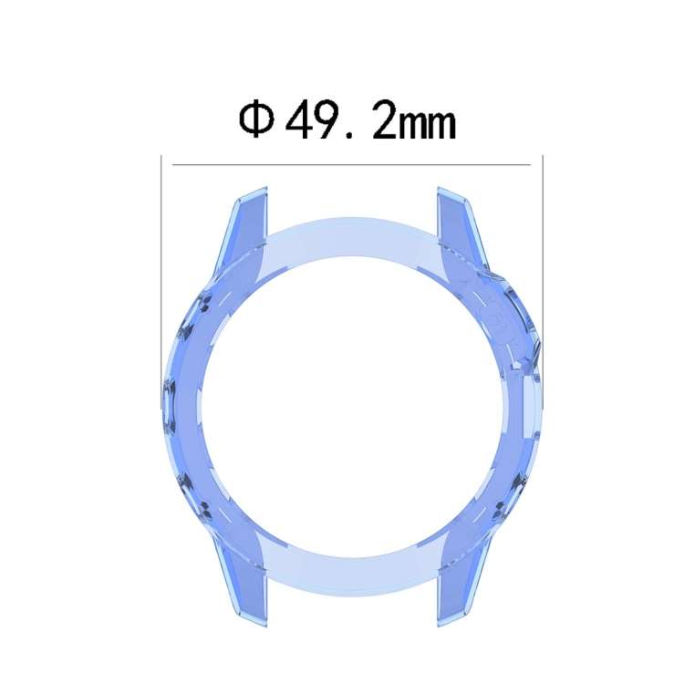 For Garmin Fenix 6 TPU Half Coverage Smart Watch Protevtice Case, For Garmin Fenix 6