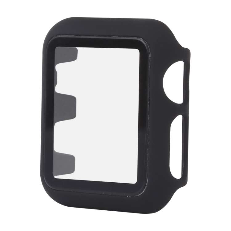 PC + Glass Protective Case For Apple Watch Series 6 / 5 / 4 / Watch SE 44mm, For Apple Watch Seri...