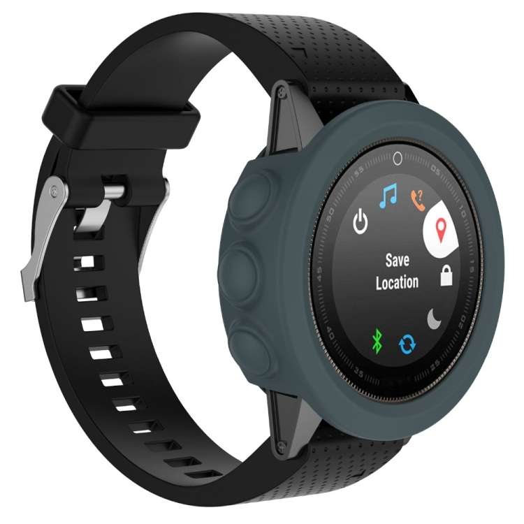 Solid Color Silicone Watch Protective Case for Garmin Fenix 5, For Garmin Fenix 5