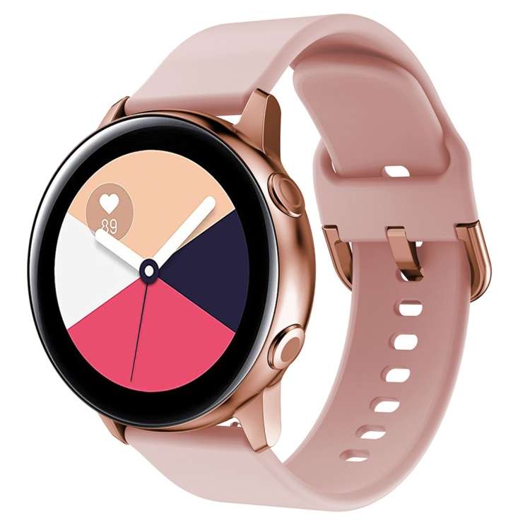 Smart Watch Electroplated Buckle Watch Band for Galaxy Watch Active