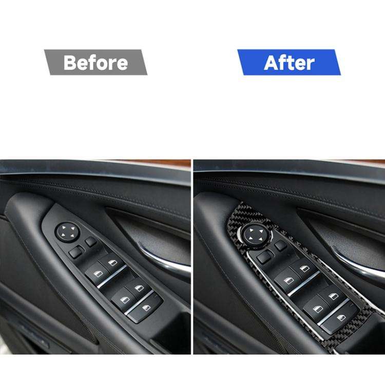 For BMW 5 Series F10 2011-2018 Car Lifting Panel Decorative Sticker,Right Drive