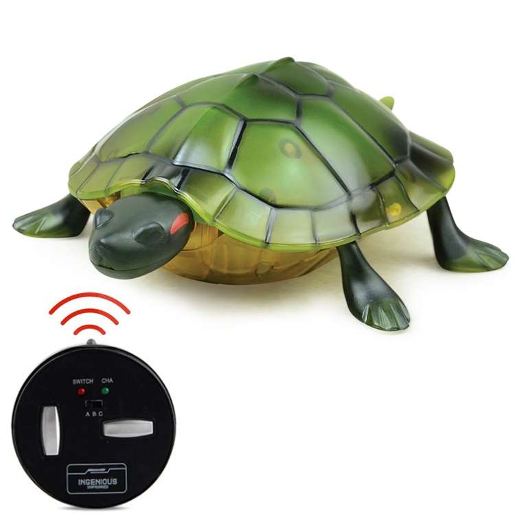 9993 Infrared Sensor Remote Control Simulated Tortoise Creative Children Electric Tricky Toy Mode...